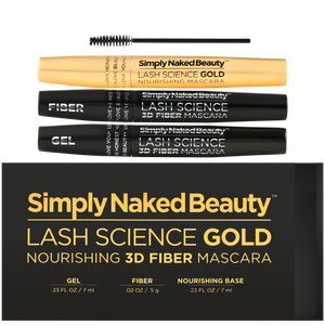 Lash Science Gold - 3D Fiber Lash Nourishing Mascara - Simply Naked Beauty