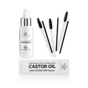 Organic Castor Oil for Lashes & Brows - Simply Naked Beauty