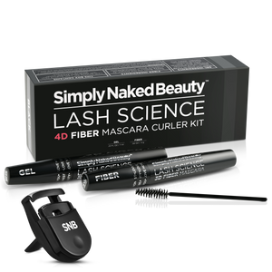 Lash Science 4D Fiber Mascara Curler Kit - Simply Naked Beauty